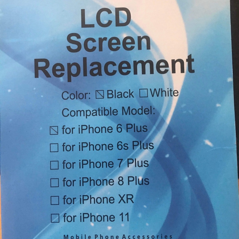 iPhone 6 Plus screen
